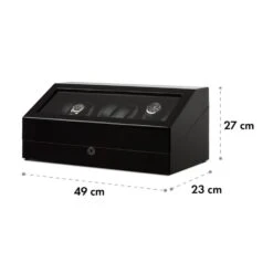 Uhrenbeweger Schaukasten Vitrine 13 Uhren Watch Winder -Haushaltsgerätegeschäft 10000167 yy 0007 titel Klarstein Uhrenbeweger Schaukasten 13 Uhren