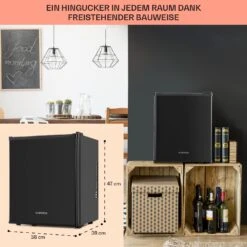 Happy Hour Minibar 5-15°C EEK G Lautlos 23dB LED-Licht -Haushaltsgerätegeschäft 10005399 DE 0006 usp