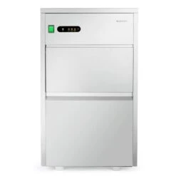 Powericer XXL Eiswürfelmaschine 160W 25 Kg/Tag 6 Kg Behälter Edelstahl -Haushaltsgerätegeschäft 10013324 yy 0002 front Klarstein Powericer XXL Ice Maker