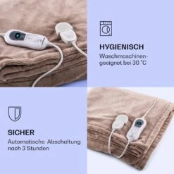 Dr. Watson XL Heizdecke 120 W 3 Stufen 180 X 130 Cm Bedienteil -Haushaltsgerätegeschäft 10024006 de 0004 logo