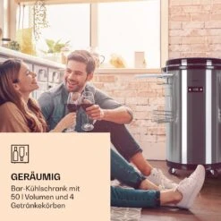 Mr. Barbot Bar-Kühlschrank 50 Liter 6-16 °C Bodenrollen Edelstahl 11 Mr. Barbot Bar-Kühlschrank 50 Liter 6-16 °C Bodenrollen Edelstahl -Haushaltsgerätegeschäft 10026371 de 0002 logo