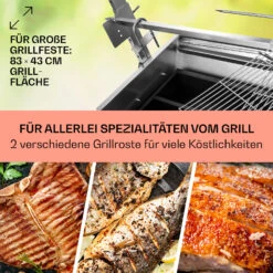 Sauenland Spanferkelgrill Mit Elektromotor Drehspieß -Haushaltsgerätegeschäft 10026798 de 0004 usp