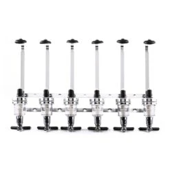 Hazlehov Sixtett 6-fach Getränkespender Dosierer Wandmontage -Haushaltsgerätegeschäft 10026799 yy 0003 titel oneConcept Hazlehov Sixtett Getraenkespender