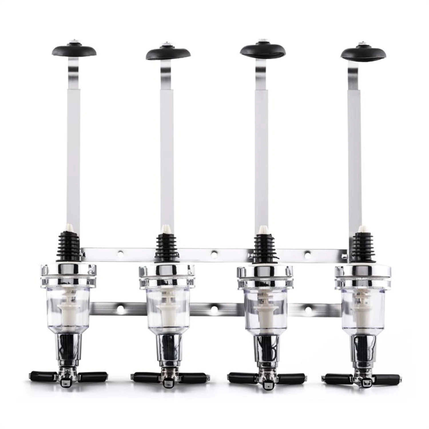 Hazlehov Quartett 4-fach Getränkespender Dosierer Wandmontage 5 Hazlehov Quartett 4-fach Getränkespender Dosierer Wandmontage – Bild 3