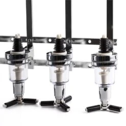 Hazlehov Quartett 4-fach Getränkespender Dosierer Wandmontage 12 Hazlehov Quartett 4-fach Getränkespender Dosierer Wandmontage -Haushaltsgerätegeschäft 10026800 yy 0005 titel oneConcept Hazlehov Quartett Getraenkespender