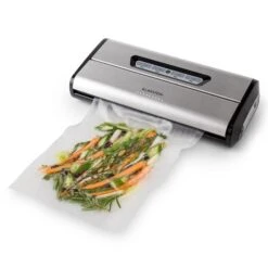 Foodlocker Vakuumierer Edelstahl 0,8 Bar 16 L/min -Haushaltsgerätegeschäft 10027056 yy 0010 ambient 02 Klarstein Foodlocker Vakkumierer