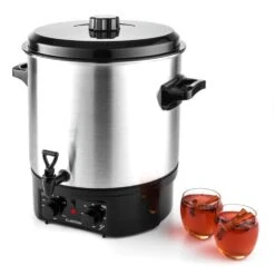 Biggie Einkochautomat Edelstahl 27 Liter 2000W Timer 13 Biggie Einkochautomat Edelstahl 27 Liter 2000W Timer -Haushaltsgerätegeschäft 10027587 yy 0008 titel Klarstein Biggie Einkochautomat