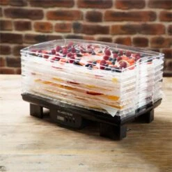 Bananarama Dörrautomat Schwarz 550W Trockner Dehydrator 6 Etagen -Haushaltsgerätegeschäft 10027831 yy 0002 ambient Klarstein Bananarama Doerrautomat schwarz reedit