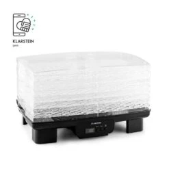 Bananarama Dörrautomat Schwarz 550W Trockner Dehydrator 6 Etagen -Haushaltsgerätegeschäft 10027831 yy 0003 logo Klarstein Bananarama Doerrautomat schwarz