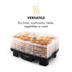 Bananarama Dörrautomat Schwarz 550W Trockner Dehydrator 6 Etagen -Haushaltsgerätegeschäft 10027831 yy 0008 logo Klarstein Bananarama Doerrautomat schwarz reedit