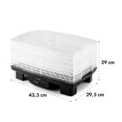 Bananarama Dörrautomat Schwarz 550W Trockner Dehydrator 6 Etagen -Haushaltsgerätegeschäft 10027831 yy 0009 detail Klarstein Bananarama Doerrautomat schwarz reedit