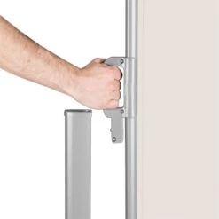 Bari 320 Seitenmarkise Seitenrollo 300x200cm Aluminium Creme -Haushaltsgerätegeschäft 10028019 yy 0005 titel Blumfeldt Bari 320 Seitenmarkise