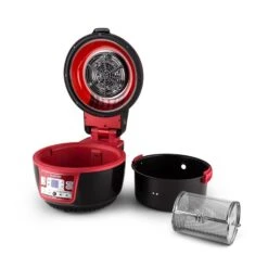 VitAir Turbo Heißluftfritteuse Rot-schwarz 1400W Grillen Backen 9l 20 VitAir Turbo Heißluftfritteuse Rot-schwarz 1400W Grillen Backen 9l -Haushaltsgerätegeschäft 10028289 yy 0008 titel Klarstein VitAir Heissluftfritteuse