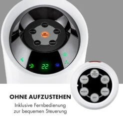 Skyscraper Ice 4-in-1 Luftkühler Ventilator 210 M³/h 30 W Oszillation Mobil Fernbedienung 17 Skyscraper Ice 4-in-1 Luftkühler Ventilator 210 M³/h 30 W Oszillation Mobil Fernbedienung -Haushaltsgerätegeschäft 10028303 de 0007 logo