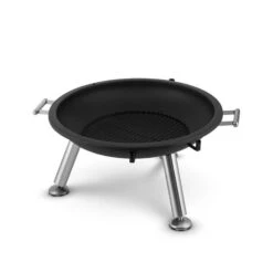 Turion Galgen-Schwenkgrill Feuerschale Ø80cm BBQ Seilzug Edelstahl -Haushaltsgerätegeschäft 10028486 yy 0006 logo