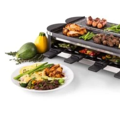 Tenderloin 50/50 Raclette-Grill 1200W 8 Personen Naturstein & Grill 12 Tenderloin 50/50 Raclette-Grill 1200W 8 Personen Naturstein & Grill -Haushaltsgerätegeschäft 10028578 yy 0006 logo 06 Klarstein Tenderloin Raclette Grill