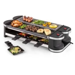 Tenderloin 50/50 Raclette-Grill 1200W 8 Personen Naturstein & Grill 13 Tenderloin 50/50 Raclette-Grill 1200W 8 Personen Naturstein & Grill -Haushaltsgerätegeschäft 10028578 yy 0007 logo 07 Klarstein Tenderloin Raclette Grill