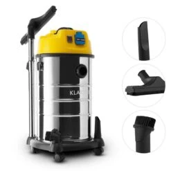 Reinraum Nass-Trocken-Sauger Industriesauger 1800W 30l Steckdose -Haushaltsgerätegeschäft 10029113 yy 0003 detail Klarstein Reinraum Nass Trocker Sauger reedit