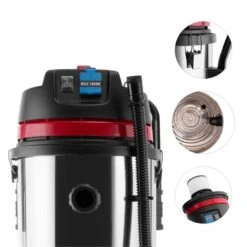 Reinraum Nass-Trocken-Sauger Industriesauger 2000W HEPA 60l Steckdose -Haushaltsgerätegeschäft 10029117 yy 0005 detail Klarstein Reinraum Industriesauger