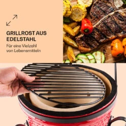 Princesize Kamado-Grill Keramikgrill Edelstahl-Grillrost Smoker BBQ -Haushaltsgerätegeschäft 10029124 de 0003 logo