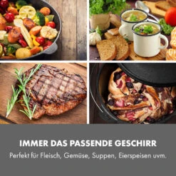 Hotrod Masterplan Dutch Oven Set 7-teilig BBQ Topfset Gusseisen -Haushaltsgerätegeschäft 10029164 de 0003 logo