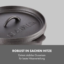 Hotrod 45 Dutch Oven BBQ-Topf 4,5 Qt / 4 Liter Gusseisen Schwarz -Haushaltsgerätegeschäft 10029165 de 0004 logo