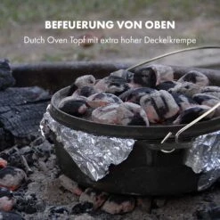 Hotrod 45 Dutch Oven BBQ-Topf 4,5 Qt / 4 Liter Gusseisen Schwarz -Haushaltsgerätegeschäft 10029165 de 0005 logo