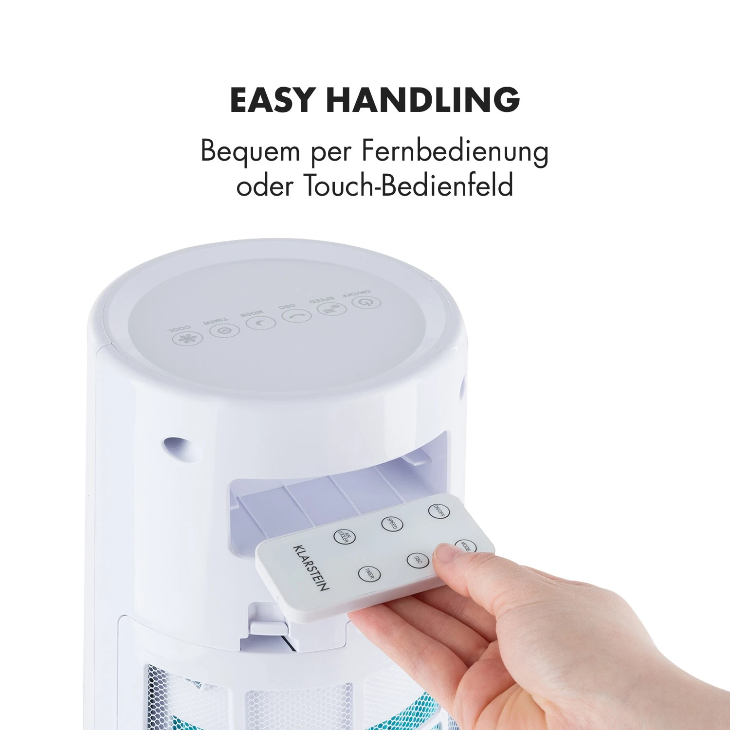 Highrise 3-in-1 Luftkühler Ventilator 35 Watt 3 Geschwindigkeiten 8 Highrise 3-in-1 Luftkühler Ventilator 35 Watt 3 Geschwindigkeiten – Bild 6