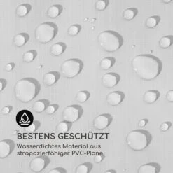 Sommerfest 4x6m 500 G/m² Partyzelt Festzelt PVC Wasserdicht Verzinkt -Haushaltsgerätegeschäft 10029434 de 0004 logo