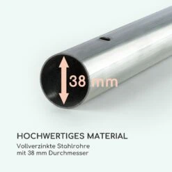 Sommerfest 4x6m 500 G/m² Partyzelt Festzelt PVC Wasserdicht Verzinkt -Haushaltsgerätegeschäft 10029434 de 0005 logo