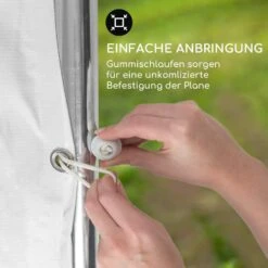 Sommerfest 4x6m 500 G/m² Partyzelt Festzelt PVC Wasserdicht Verzinkt -Haushaltsgerätegeschäft 10029434 de 0008 logo