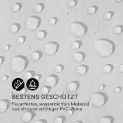 Sommerfest 4x8m 500 G/m² Partyzelt Festzelt PVC Wasserdicht Feuerfest -Haushaltsgerätegeschäft 10029437 de 0004 logo