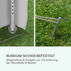 Sommerfest 4x8m 500 G/m² Partyzelt Festzelt PVC Wasserdicht Feuerfest -Haushaltsgerätegeschäft 10029437 de 0009 logo