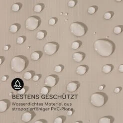 Sommerfest 4x8m 500 G/m² Partyzelt Festzelt PVC Wasserdicht Verzinkt -Haushaltsgerätegeschäft 10029438 de 0004 logo