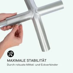 Sommerfest 4x8m 500 G/m² Partyzelt Festzelt PVC Wasserdicht Verzinkt -Haushaltsgerätegeschäft 10029438 de 0006 logo