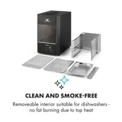 Steakreaktor 2.0 Indoor Grillgerät 850 °C 1600W Infrarot Made In Germany 19 Steakreaktor 2.0 Indoor Grillgerät 850 °C 1600W Infrarot Made In Germany -Haushaltsgerätegeschäft 10029610 yy 0008 logo Klarstein Steakreaktor Indoor Grillgeraet black reedit v2