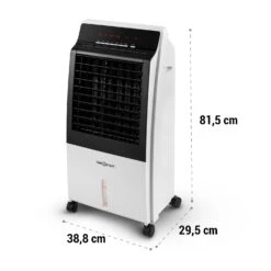 CTR-1 4-in-1 Luftkühler 360 M³/h 65W 7Ltr 3 Stufen Fernbedienung Mobil -Haushaltsgerätegeschäft 10029740 yy 0007 dimensions
