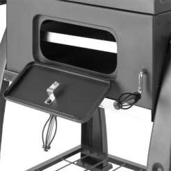 Bigfoot Holzkohlegrill Smoker BBQ-Grill 55 X 40 Cm Stahl Schwarz -Haushaltsgerätegeschäft 10029763 yy 0005 detail Klarstein Bigfoot BBQ Grill Smoker