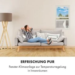 Frostik Fenster-Klimagerät 9.000 BTU/2,7 KW EEC A Fernbedienung -Haushaltsgerätegeschäft 10029808 de 0002 logo