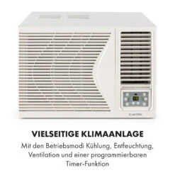 Frostik Fenster-Klimagerät 9.000 BTU/2,7 KW EEC A Fernbedienung -Haushaltsgerätegeschäft 10029808 de 0003 logo