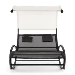 Suncruise Schaukelliege Gartenliege Sonnendach Polyester Stahl 8 Suncruise Schaukelliege Gartenliege Sonnendach Polyester Stahl -Haushaltsgerätegeschäft 10029845 yy 0004 detail Blumfeldt Suncruise Schaukelliege