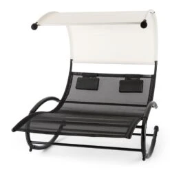 Suncruise Schaukelliege Gartenliege Sonnendach Polyester Stahl 9 Suncruise Schaukelliege Gartenliege Sonnendach Polyester Stahl -Haushaltsgerätegeschäft 10029845 yy 0005 titel Blumfeldt Suncruise Schaukelliege reedit