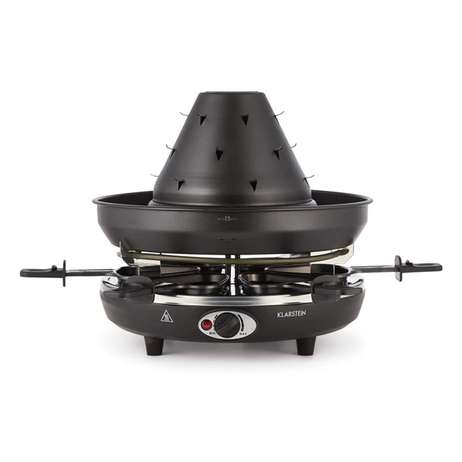 Taste Volcano Tartarengrill Raclettegrill 1500 W 6 Personen Schwarz 6 Taste Volcano Tartarengrill Raclettegrill 1500 W 6 Personen Schwarz – Bild 4