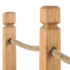 Rialto Gartenbrücke Zierbrücke 58x58x122cm (BxHxT) Tau Massivholz -Haushaltsgerätegeschäft 10030331 yy 0005 detail Blumfeldt Rialto Gartenbruecke 58x58x122cm