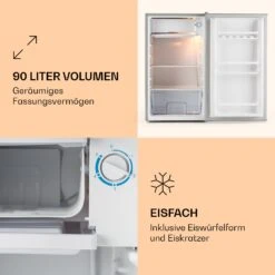 Alleinversorger Kühlschrank 91 Liter 2 Ebenen Thermostat Eisfach -Haushaltsgerätegeschäft 10030524 de 0003 logo