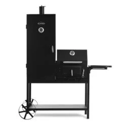Fleischbrocken Holzkohlegrill Smoker Räucherofen BBQ-Grill Schwarz 12 Fleischbrocken Holzkohlegrill Smoker Räucherofen BBQ-Grill Schwarz -Haushaltsgerätegeschäft 10030554 yy 0004 detail Professional charcoal grill and smoker