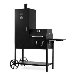 Fleischbrocken Holzkohlegrill Smoker Räucherofen BBQ-Grill Schwarz 14 Fleischbrocken Holzkohlegrill Smoker Räucherofen BBQ-Grill Schwarz -Haushaltsgerätegeschäft 10030554 yy 0006 titel Professional charcoal grill and smoker