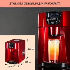 Ice Volcano 2G Eismaschine LED 12kg Je 24h 2l 6-12min Rot 16 Ice Volcano 2G Eismaschine LED 12kg Je 24h 2l 6-12min Rot -Haushaltsgerätegeschäft 10030849 DE 0006 usp
