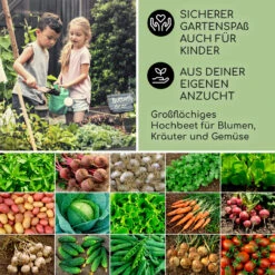 High Grow Hochbeet Gartenbeet 1,6m Zink-Alu-Beschichtung Silber 13 High Grow Hochbeet Gartenbeet 1,6m Zink-Alu-Beschichtung Silber -Haushaltsgerätegeschäft 10031113 DE 0006 usp