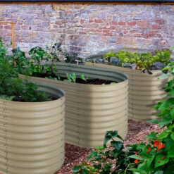 High Grow Hochbeet Gartenbeet 1,6m Zink-Alu-Beschichtung Beige -Haushaltsgerätegeschäft 10031114 uk 0003 logo